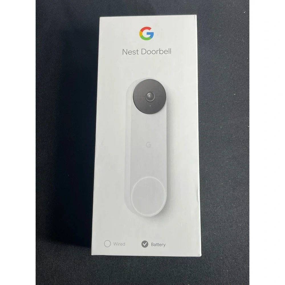 Google Nest Doorbell Battery Wireless Smart Video Security Camera GA01318-US